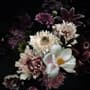 Dark Garden Florals Wallpaper Mural