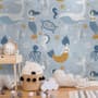 Mermaid and Ocean Life Wallpaper Mural