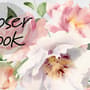 Aquarell Weiße Pinke Blumenstrauß Fototapete