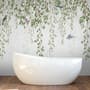 Green Hanging Leaves with Colorful Birds Wallpaper Mural