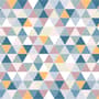 Geometric Style Colorful Triangle Wallpaper Mural