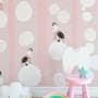 Dreamy Birds on Birch Tree Nursery Wallpaper Mural
