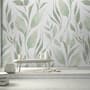 Sparkle Leaf Wallpaper Mural