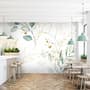 Eucalyptus Leaf Pattern Wallpaper Mural