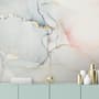 Soft Neutral Abstract Marble Art Wallpaper Mural
