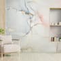 Soft Neutral Abstract Marble Art Wallpaper Mural