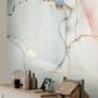 Soft Neutral Abstract Marble Art Wallpaper Mural
