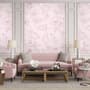 Poppy Drawing Floral Wallpaper Mural