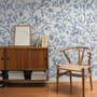 Monochrome Botanical Plants Chinoiserie Wallpaper Mural