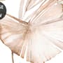 Sanfte Flamingo-Kunst mit Boho-Tropenblatt Fototapete