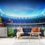 Football Sport Stadium Wallpaper Mural