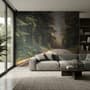Highway on the Forest Landscape Wallpaper Mural