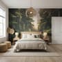 Highway on the Forest Landscape Wallpaper Mural