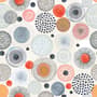 Abstract Colorful Circle Wallpaper Mural