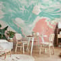 Colorful Soft Brush Painting Wallpaper Mural