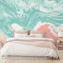 Colorful Soft Brush Painting Wallpaper Mural