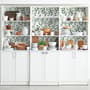 Watercolor Eucalyptus Leaf Pattern Wallpaper Mural