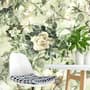 Papier peint panoramique fleur de rose vintage