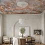 Renaissance Fresco Art Wallpaper Mural