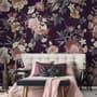 Vintage Dark Floral Bouquet Wallpaper Mural