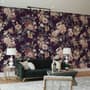 Vintage Dark Floral Bouquet Wallpaper Mural