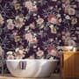 Vintage Dark Floral Bouquet Wallpaper Mural