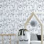 Hand Drawing Kids Cute Bear Art Wallpaper Mural