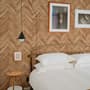 Herringbone Wood Texture Effect Wallpaper Mural