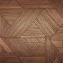 Geometric Wood Texture Effect Wallpaper Mural