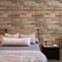 Reclaimed Wood Panel Look Wallpaper Mural