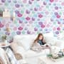Colorful Mermaid Pattern Wallpaper Mural
