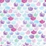 Colorful Mermaid Pattern Wallpaper Mural
