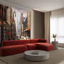 Oil Paintinging Style Street View of New York City Landscape Wallpaper Mural