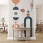 Arche géométrique avec formes Stickers muraux Sticker