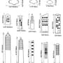 Kids Cute Black City Wall Decal Sticker