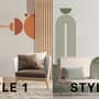Geometric Arch Wall Decal Sticker