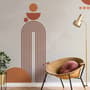 Geometric Arch Wall Decal Sticker