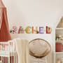 Watercolor Alphabet With Animals Wall Decal Sticker