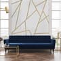 Matte Metallic Gold Strip Wall Decal 