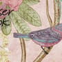 Papier peint panoramique floral Chinoiserie coloré