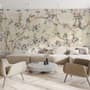 Watercolor Chinoiserie Floral Peony Blossom Wallpaper Mural