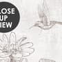 Monochrome Antique Jungle Landscape Wallpaper Mural