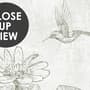 Monochrome Antique Jungle Landscape Wallpaper Mural
