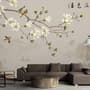 Vintage Plum Blossom Floral Wallpaper Mural