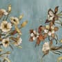 Watercolor Vintage Floral Wallpaper Mural