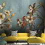 Watercolor Vintage Floral Wallpaper Mural
