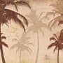 Nostalgic Palm Tree Wallpaper Mural