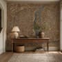 Antique European City Map Wallpaper Mural