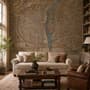 Antique European City Map Wallpaper Mural